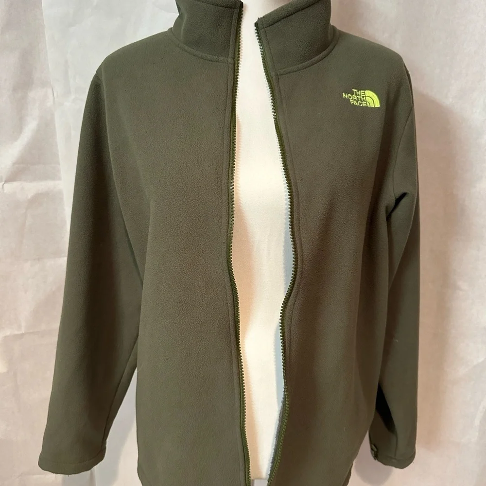 The North Face Charcoal Fleece Jacket